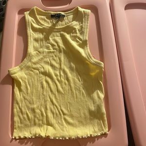 yellow forever 21 top